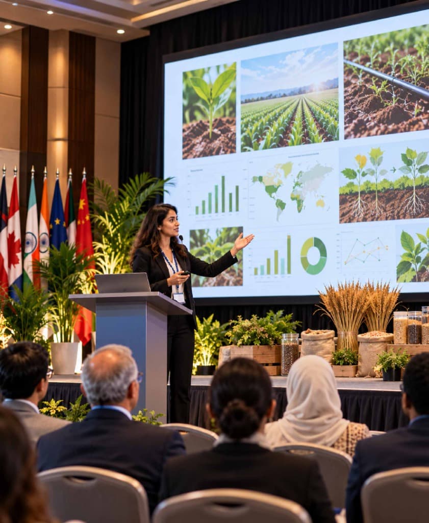 How to Present Agricultural Research at an International Conference