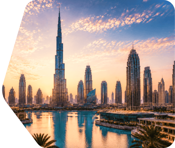 Dubai skyline, host city of GARCX 2026